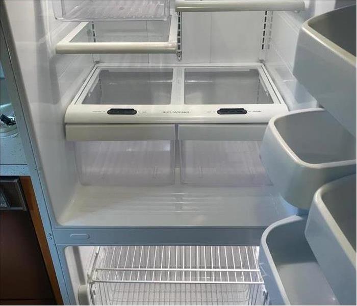 cleaned fridge 