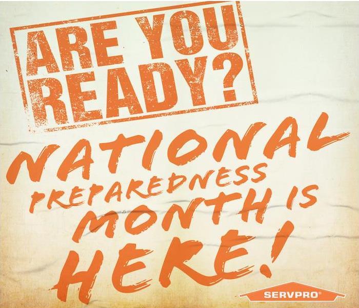 graphic for national preparedness month 